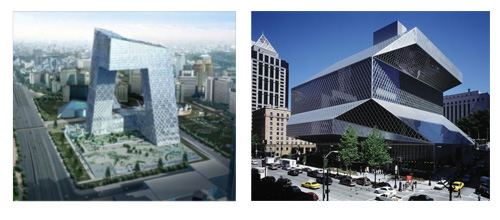 CCTV Headquarters and Seattle Central Library