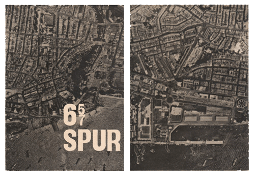 Front and back cover of the inaugural SPUR publication.