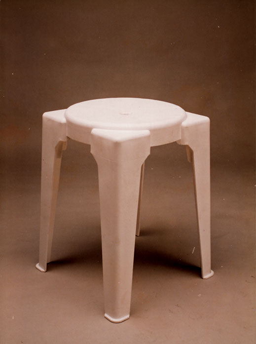 The Unica Plastic Stool | Pix: SINGAPLASTICS